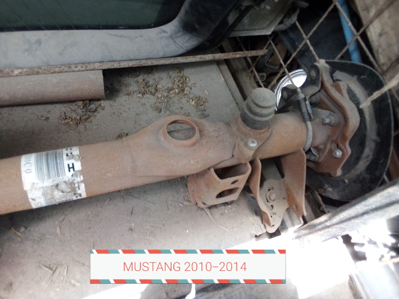 PUENTE POSTERIOR FORD MUSTANG 2010 AL 2014